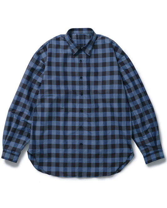 Block Check Shirts navy check