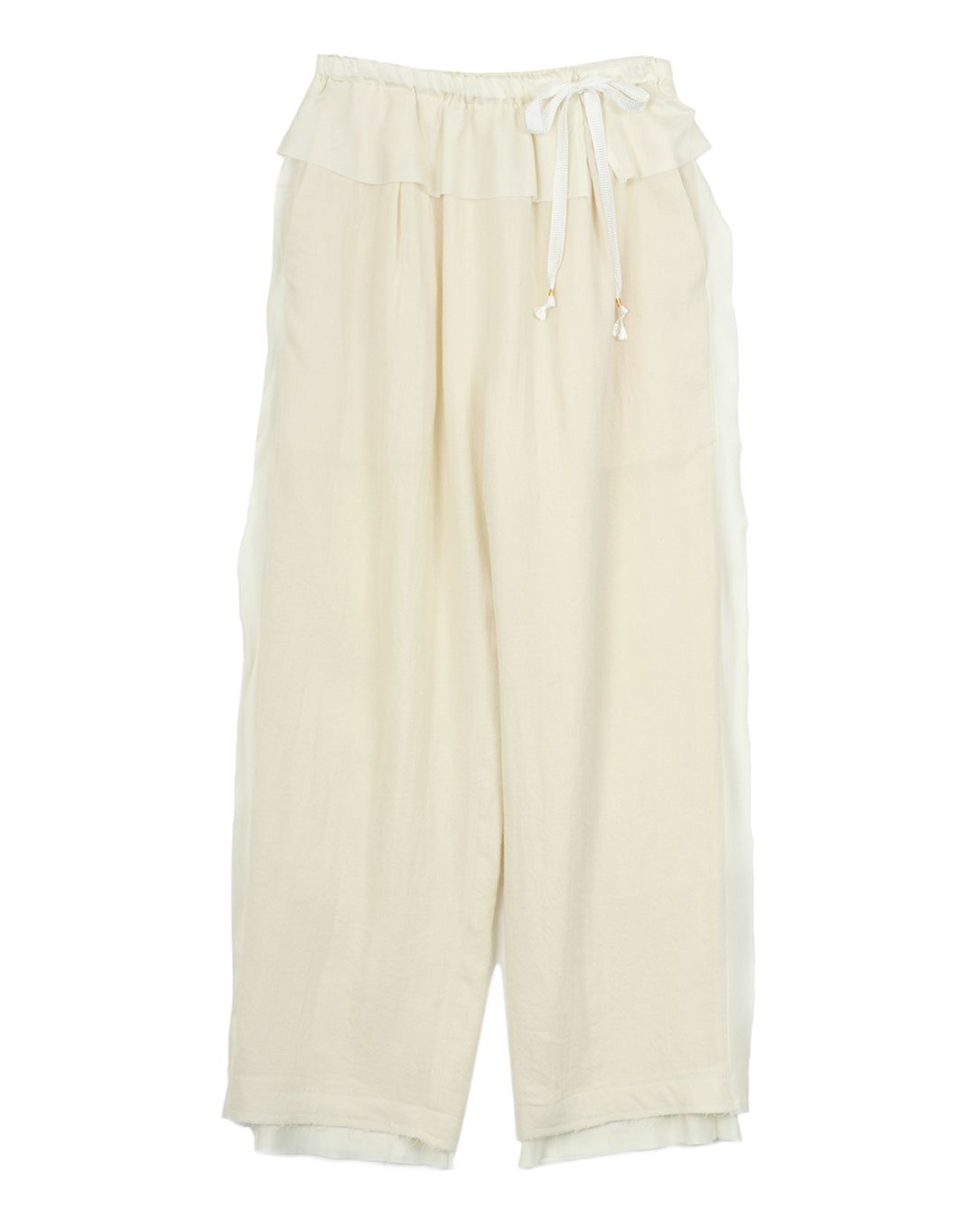 Wool Cutoff Pants off white – LOVE nagoya