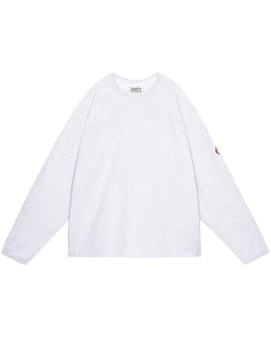 Half Panel Rib Crew Neck