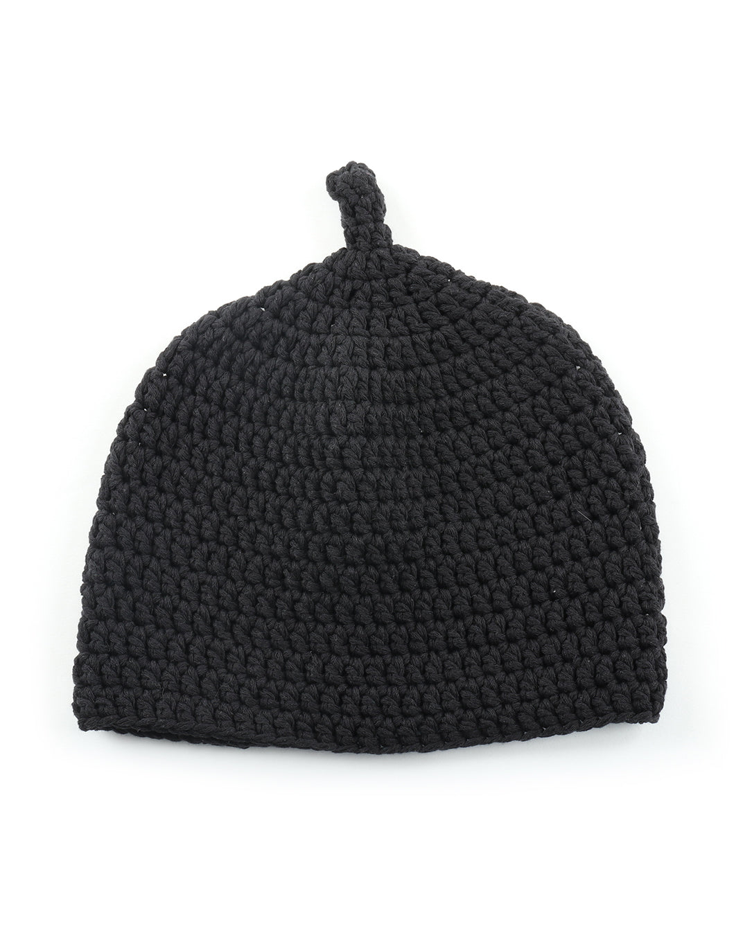 24224 Crocheted Beanie black – LOVE nagoya