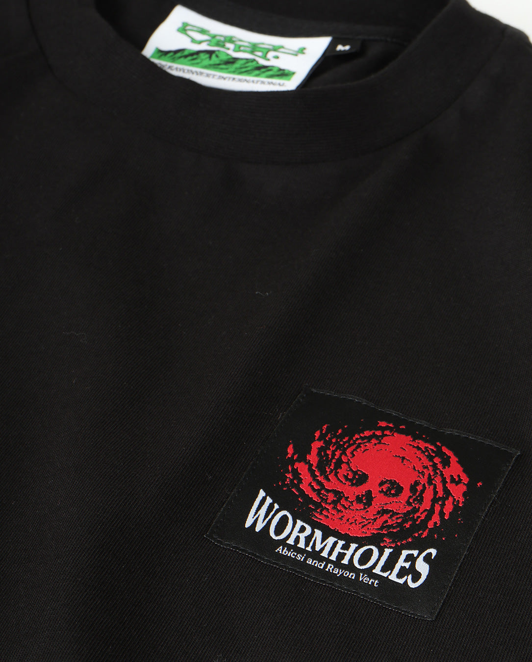 Wormholes LS Shirt golgotha black