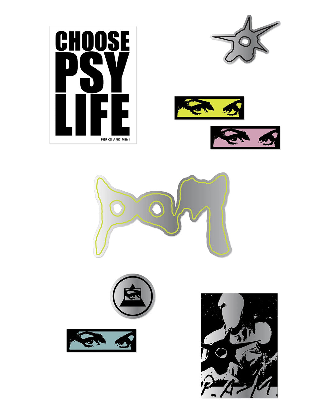 Psy Life Sticker Pack multi