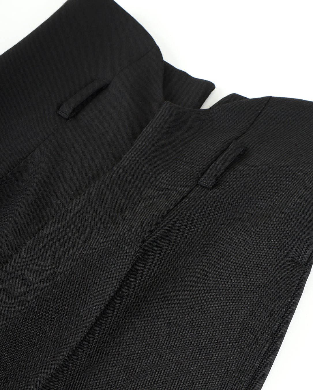 Rayon Polyester Pants black