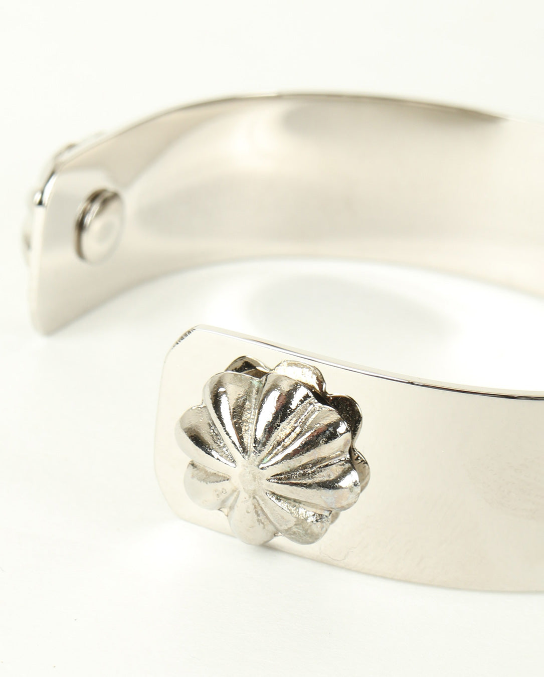 Metal Bangle Set silver