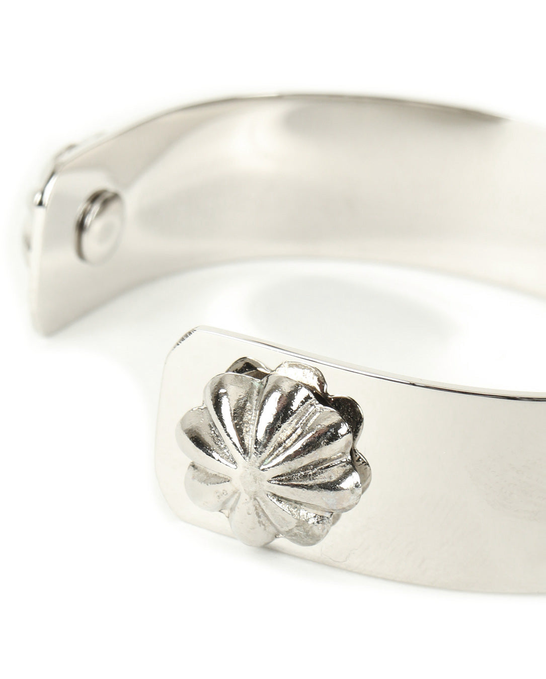 Metal Bangle Set silver