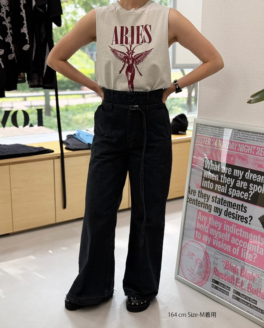 Faded Nirvana Muscle Vest off white