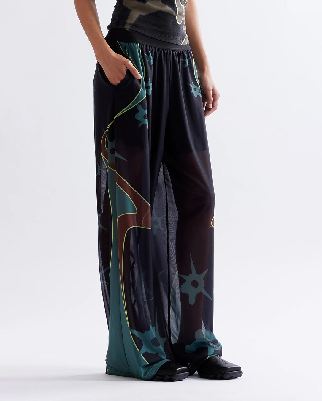 Slam Tilt Mesh Pants multi