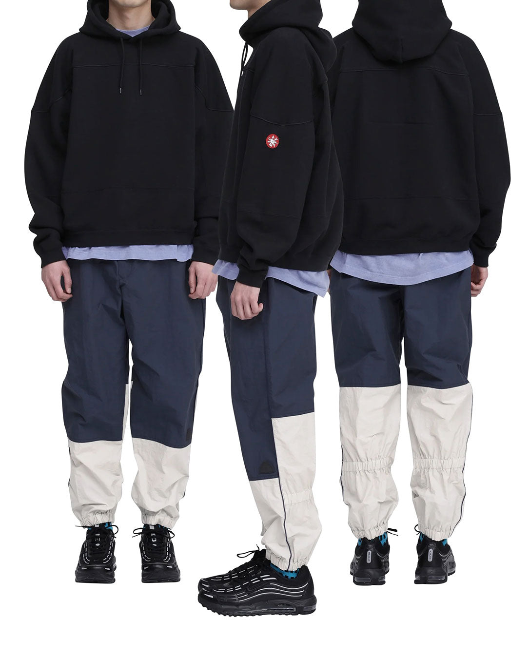 Nylon Split Warm Up Pants