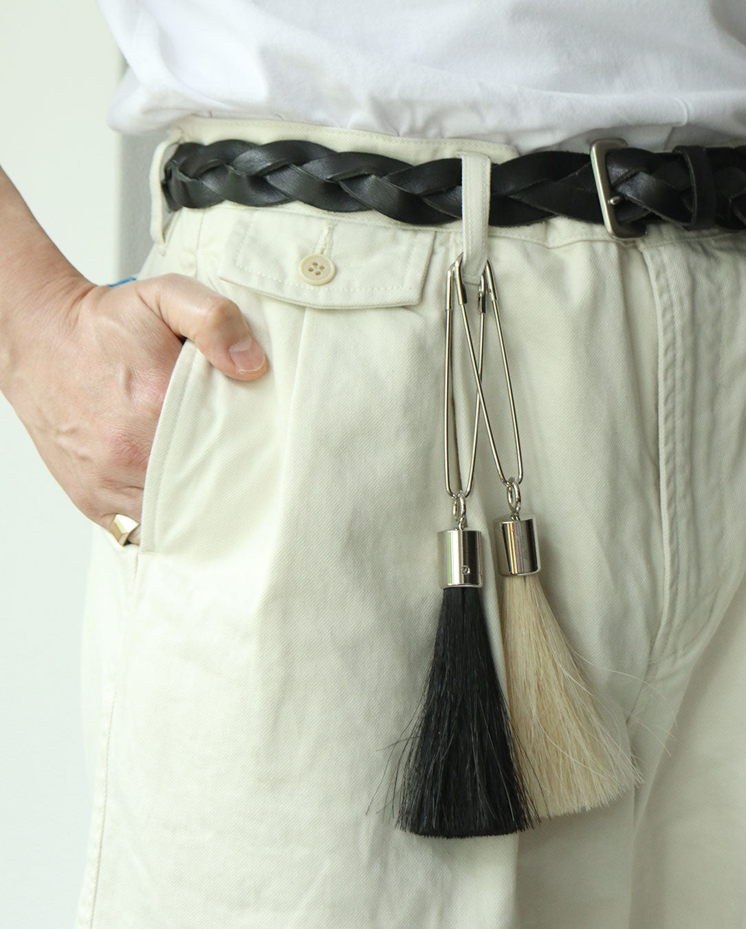 Horsehair Charm black