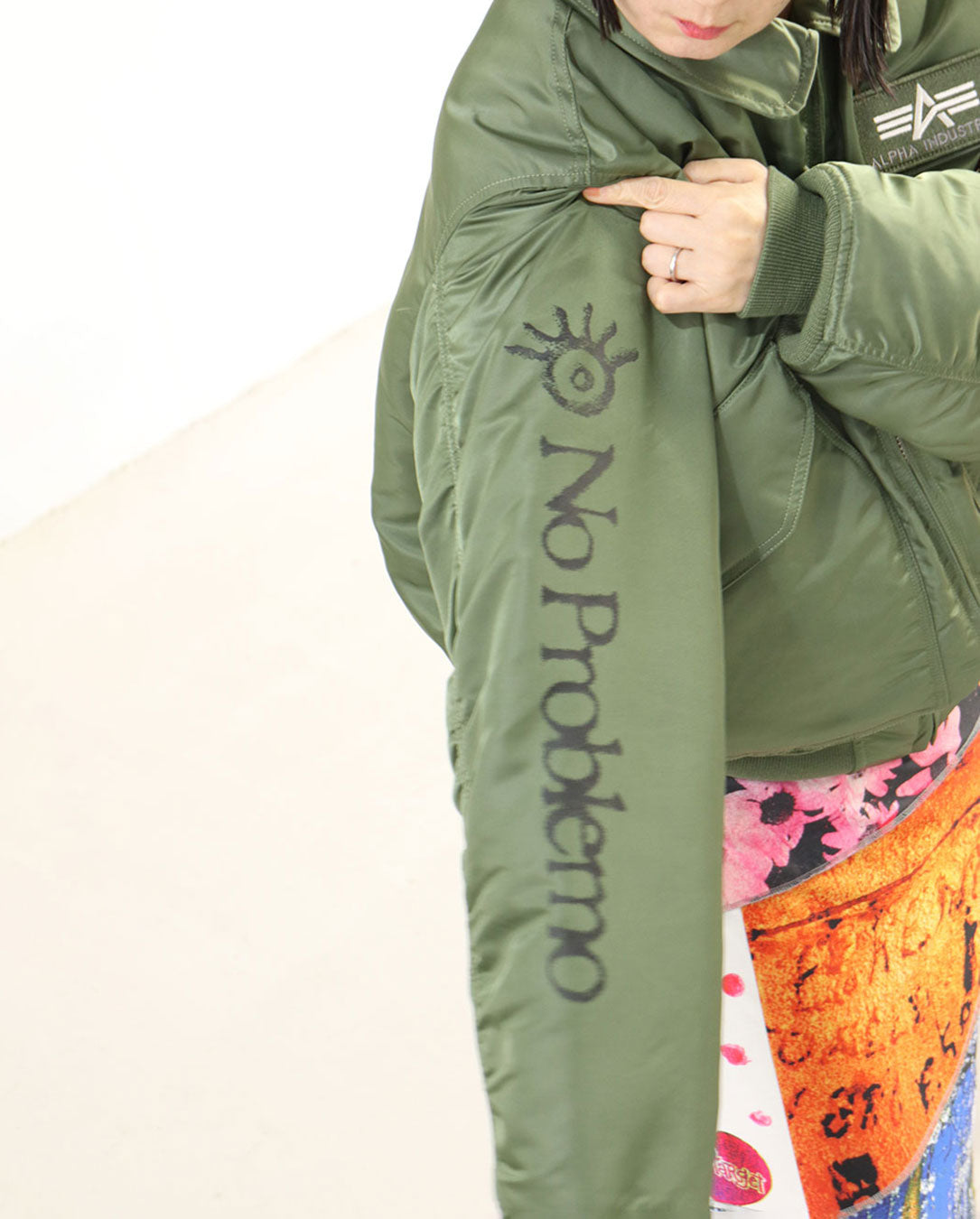 NP x Alpha Industries Ancient Findings Jacket