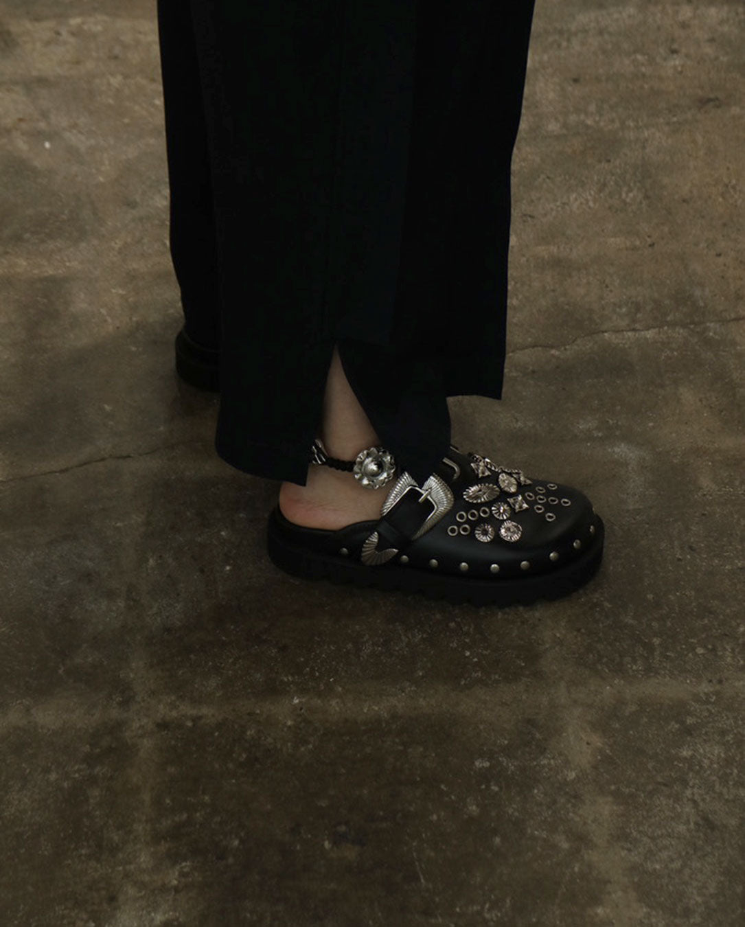 Concho Anklet black