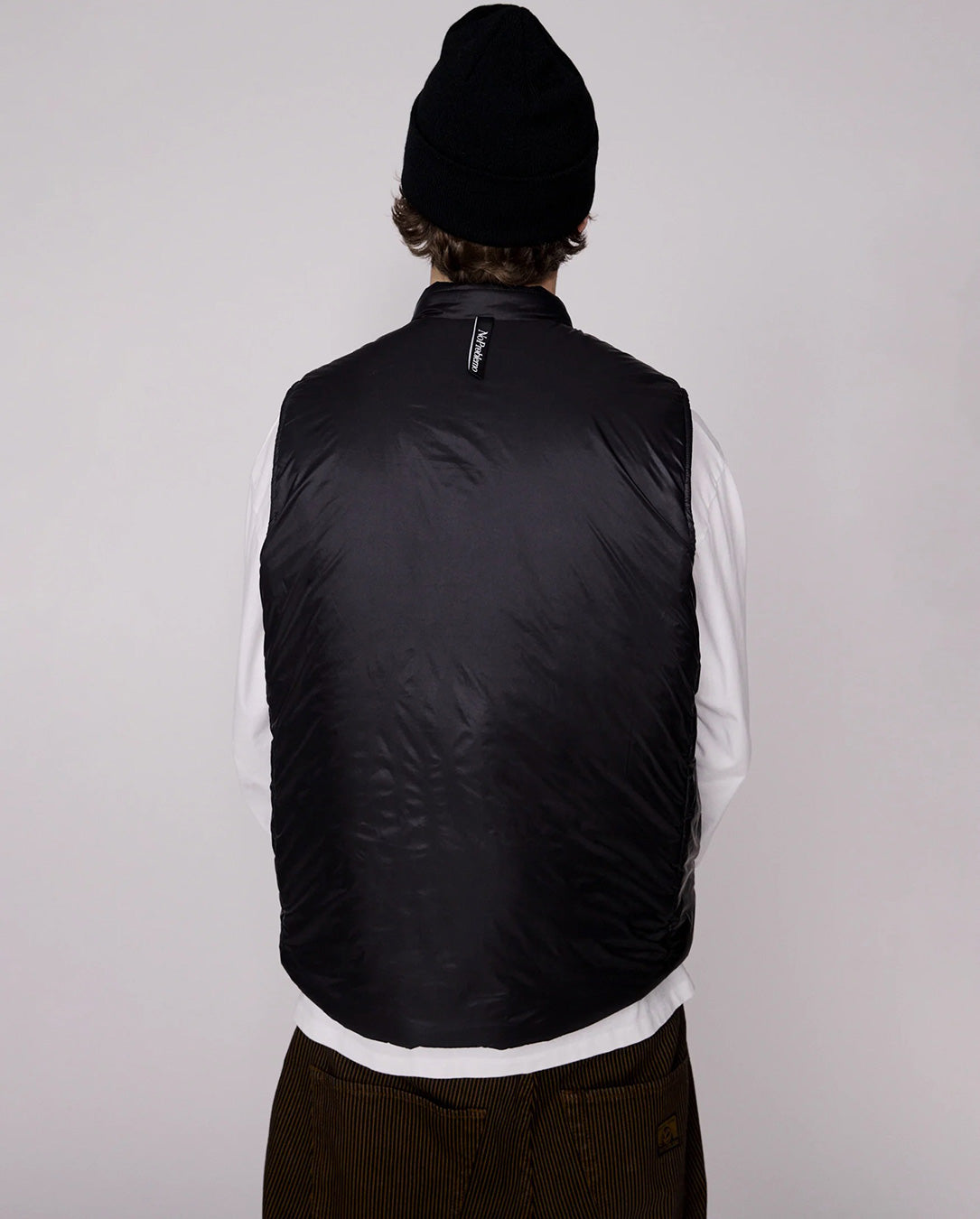 Reversible Alien-O Liner Vest brown/black