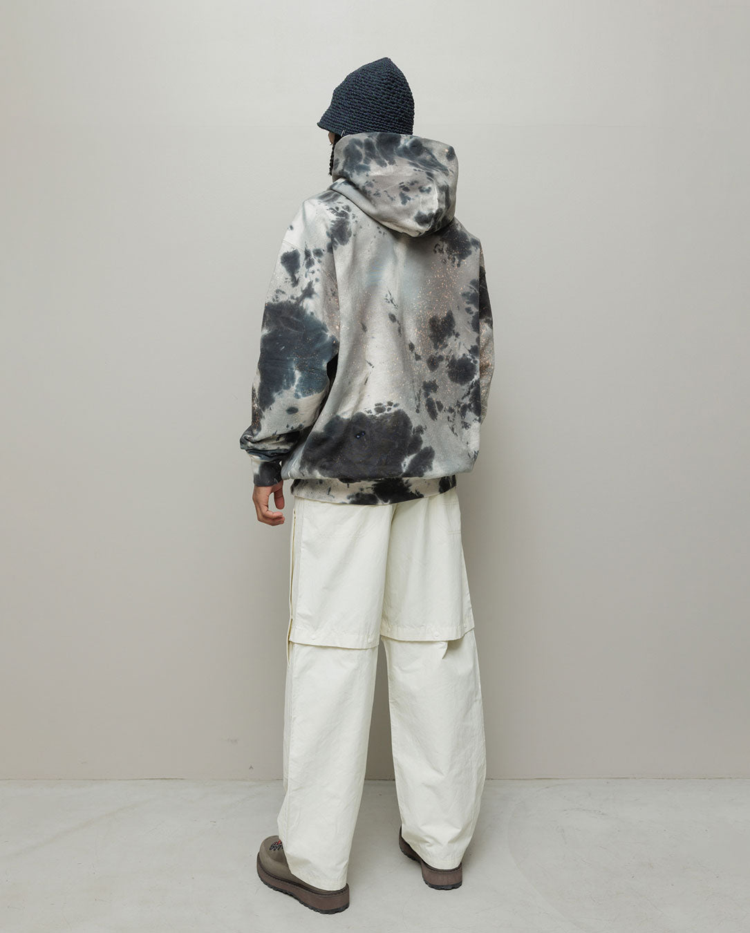 Logo Tie Dye Hoody Sweat by Yukidye