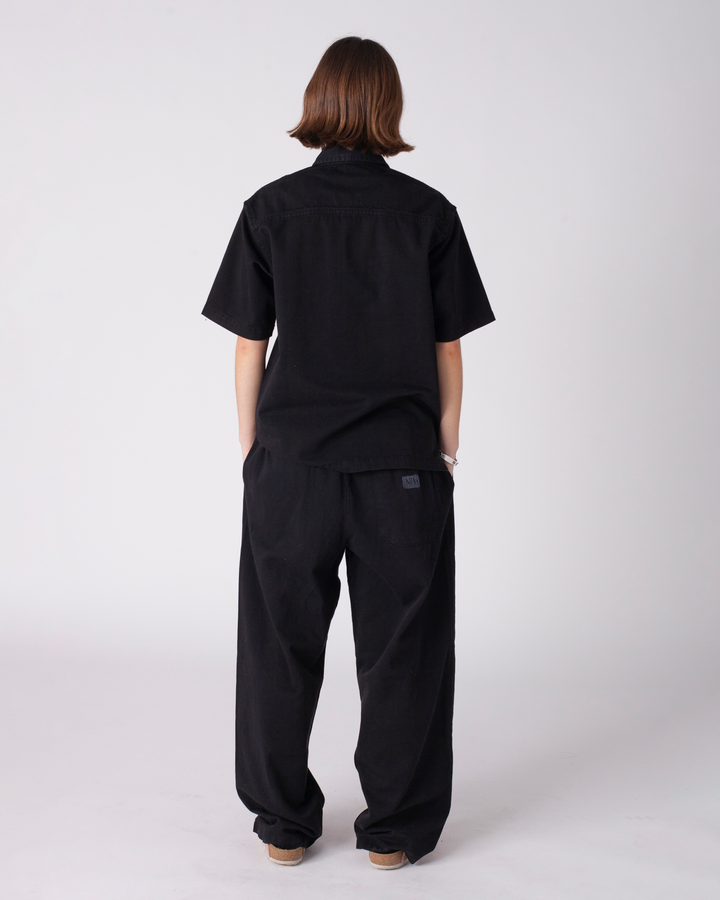Mini Problemo Work Pant-Twill black