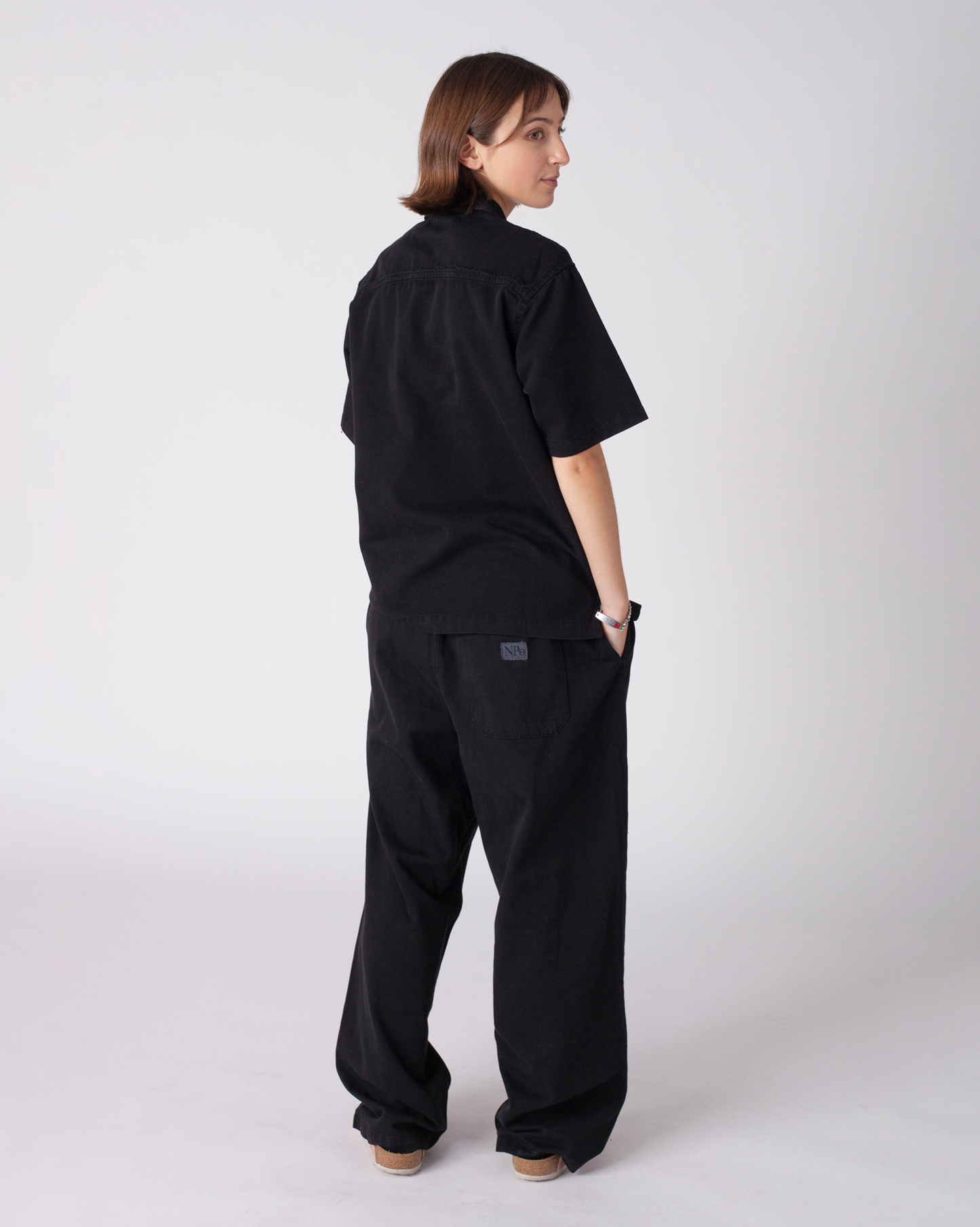 Mini Problemo Work Pant-Twill black