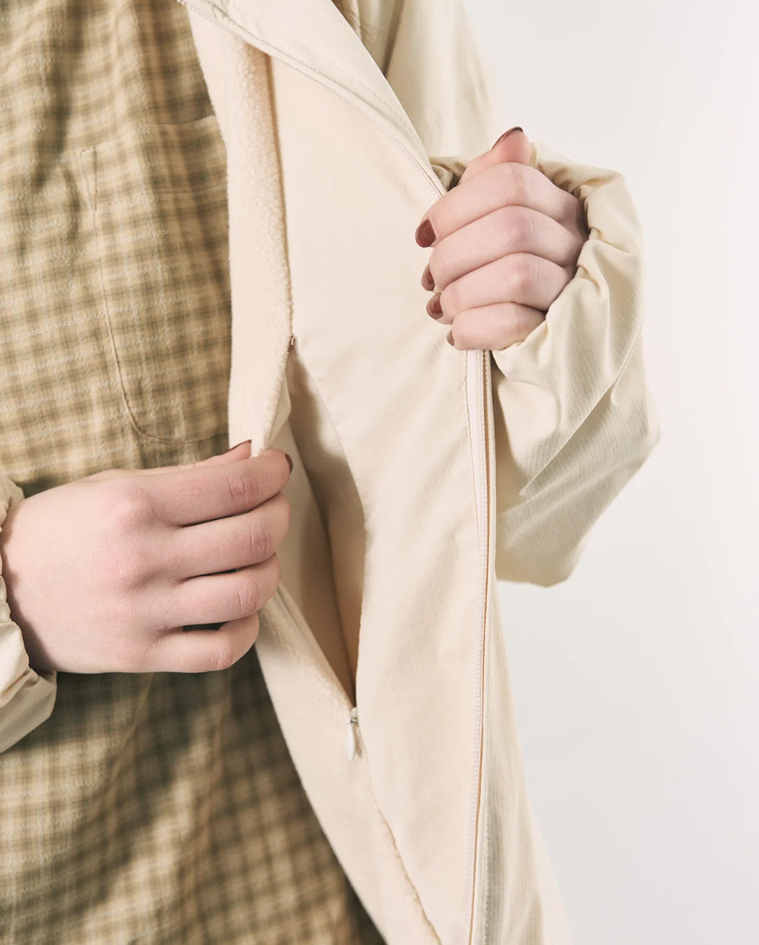 Cushy Fleece Jacket light beige