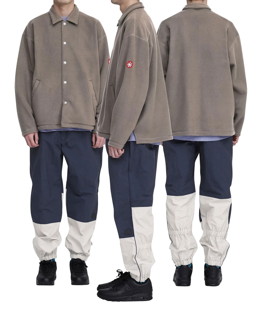 Fleece Snap Shirt brown
