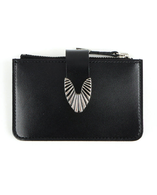 Leather Wallet Small black