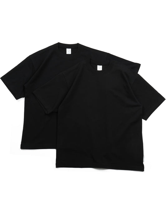 2 Pack Tee black x black