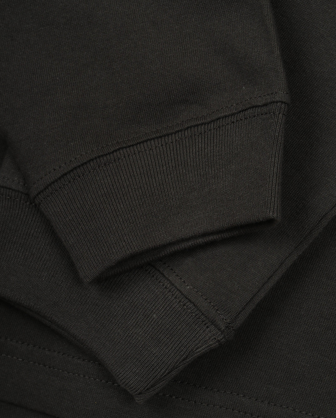 Embroidery L/S charcoal