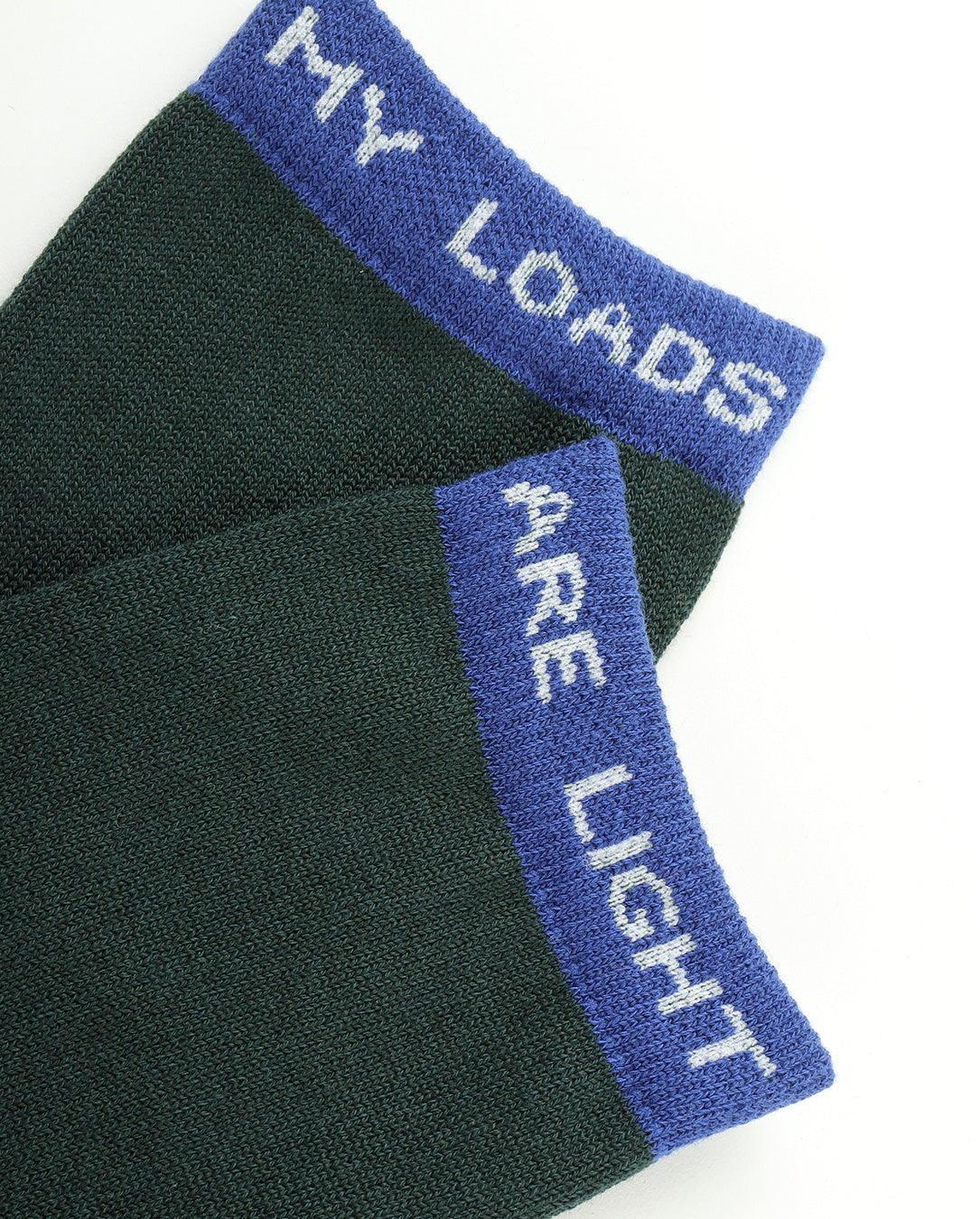 High Length forest green x deep blue