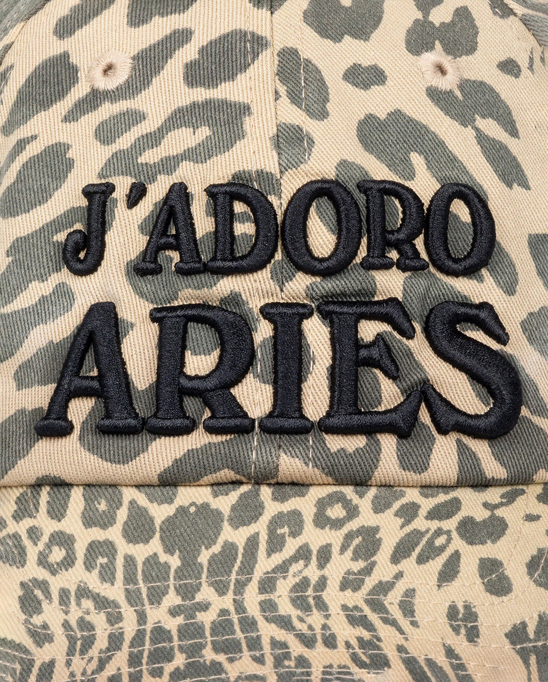 J'Adoro Aries Leopard Cap beige