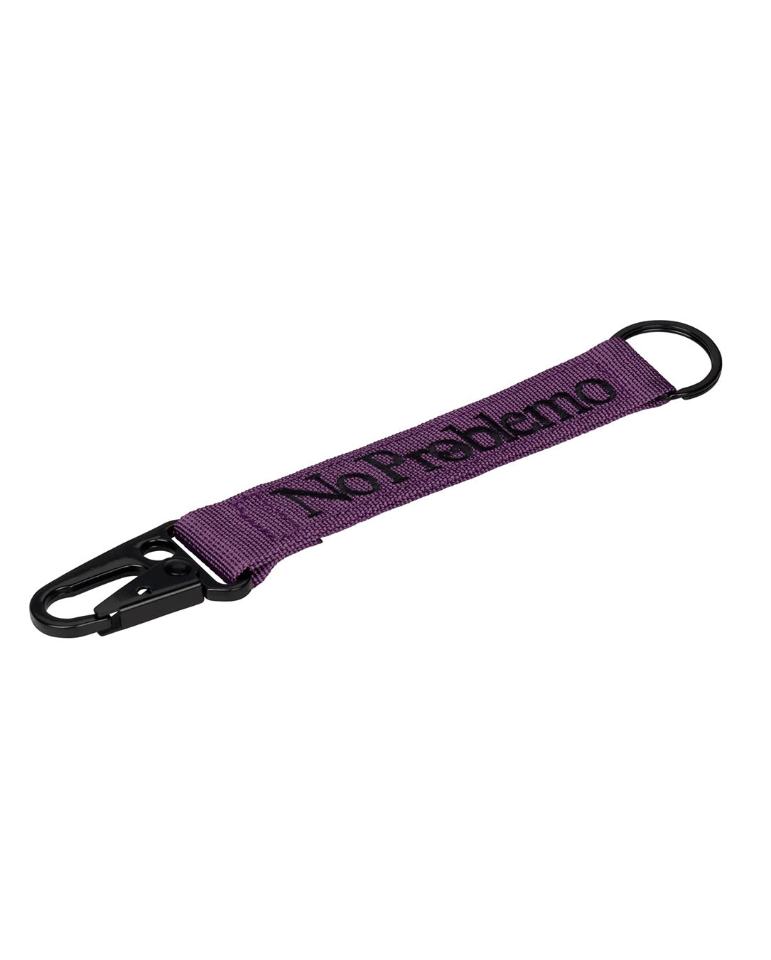Mini Problemo Carabiner Keychain purple