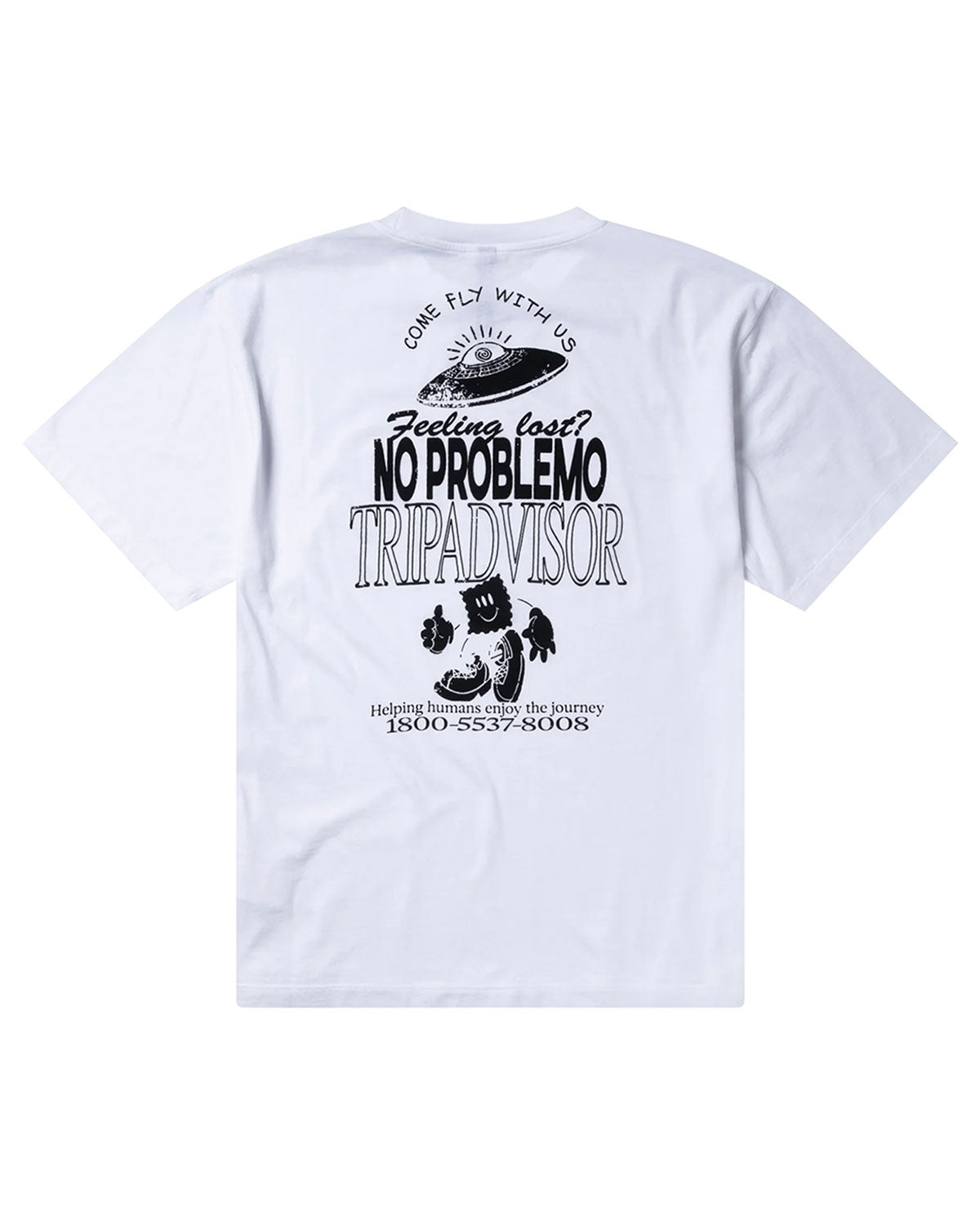 Trip Advisor SS Tee white