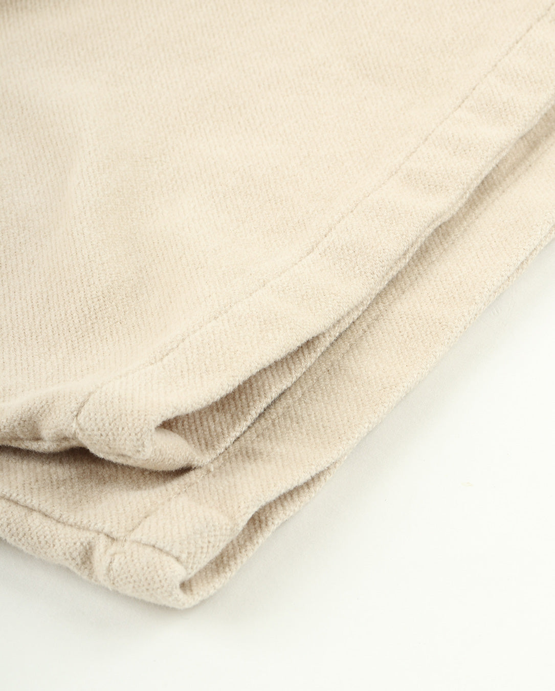 Brushed Soft Cotton One Tuck Pants