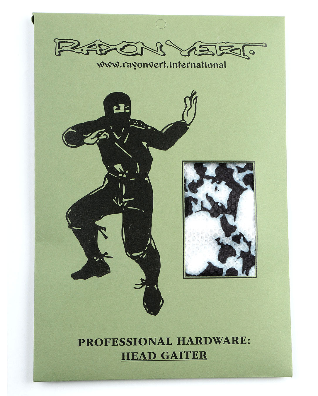 Head Gaiter boneyard white