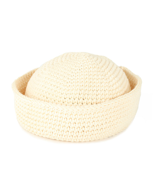 Crocheted Sailor Hat T2035 cream