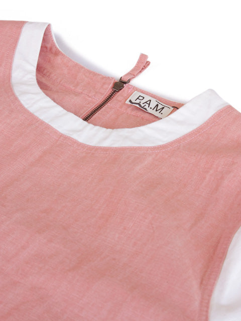 Gaze Oversize Dress (pink/shell)