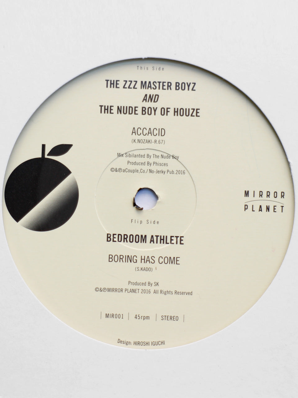 ZZZ MASTER BOYZ AND THE NUDE BOY OF HOUZE / BEDROOM ATHLETE