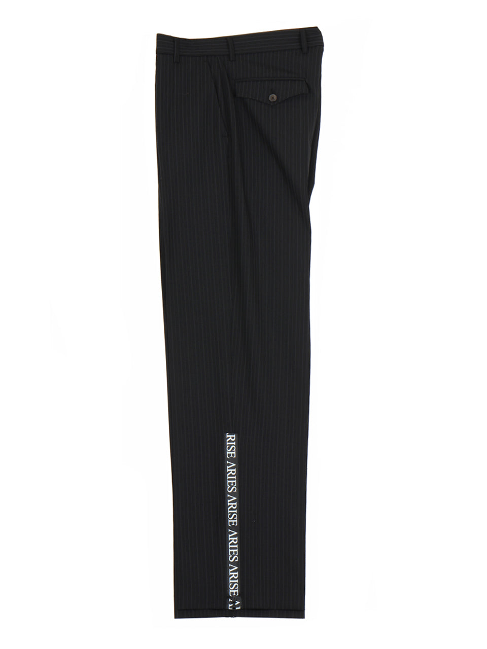 Zip Detail Tailored Trousers