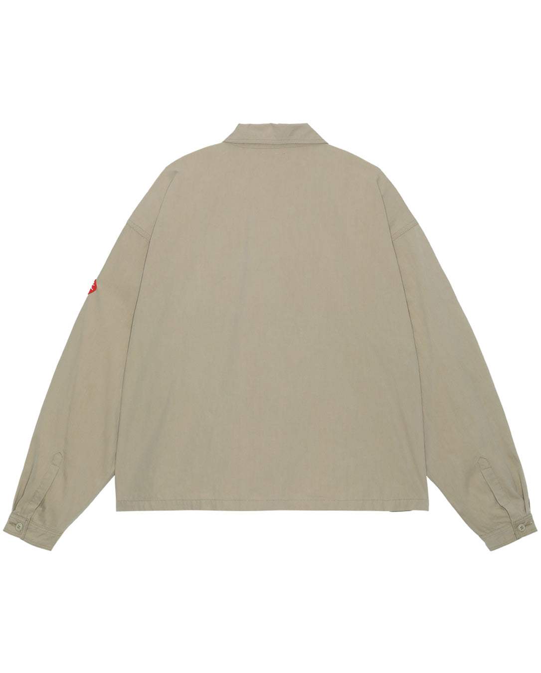 Zip Short Shirt Jacket #3 beige