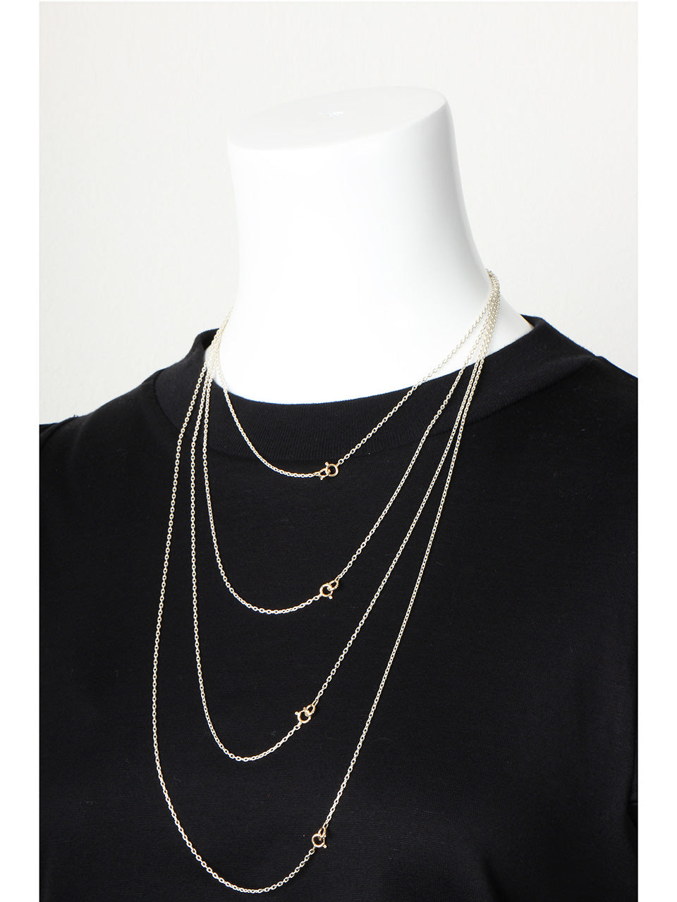 Oval Chain Necklace 40cm