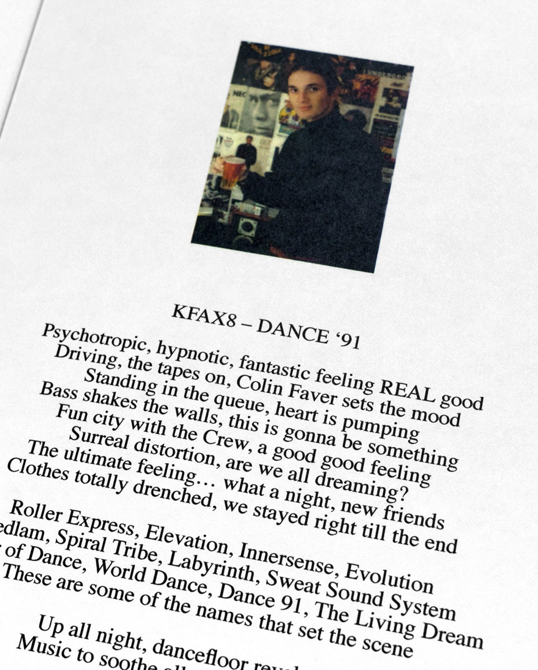 KFAX8 - DANCE '91
