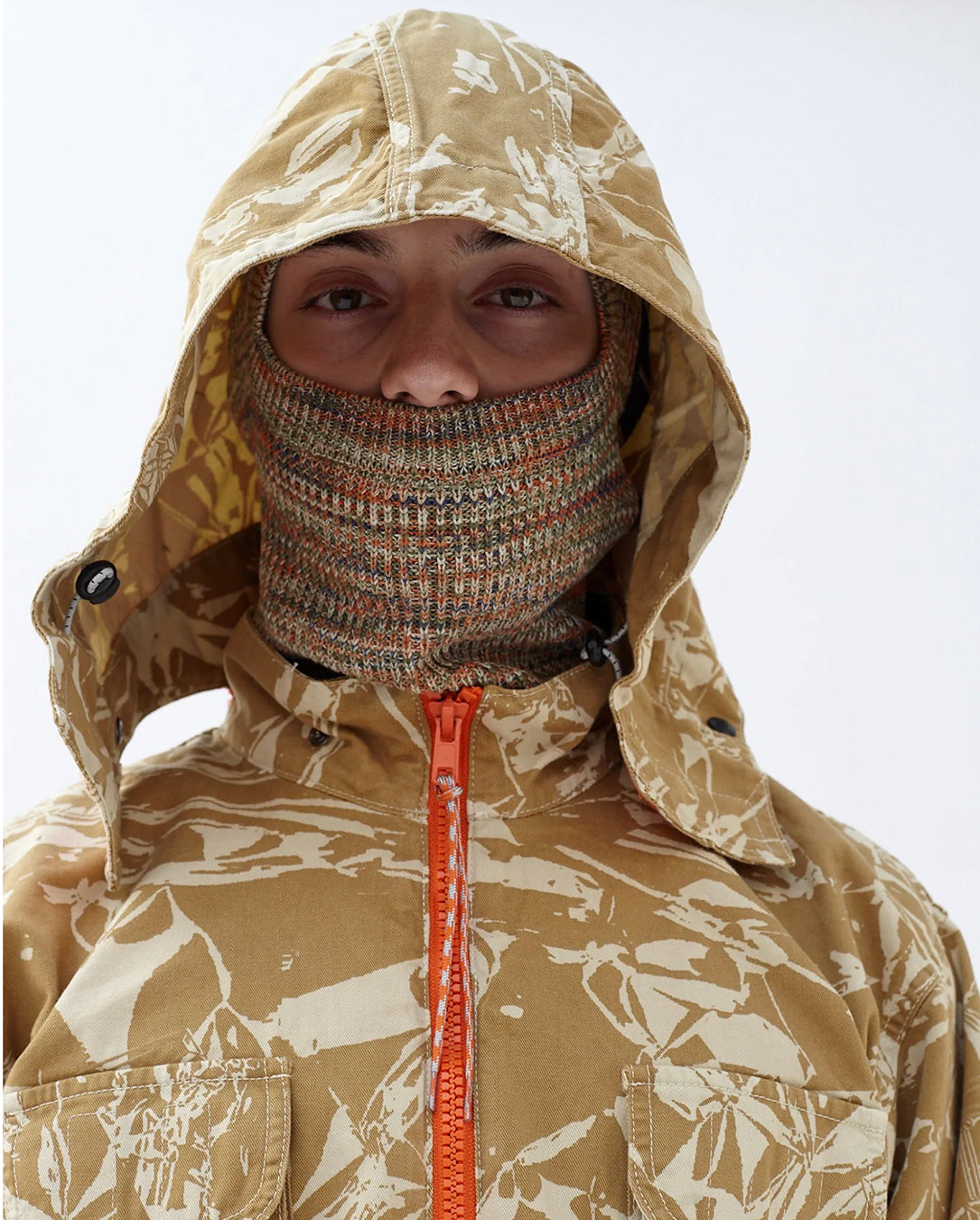 Space Dye Problemo Balaclava sand