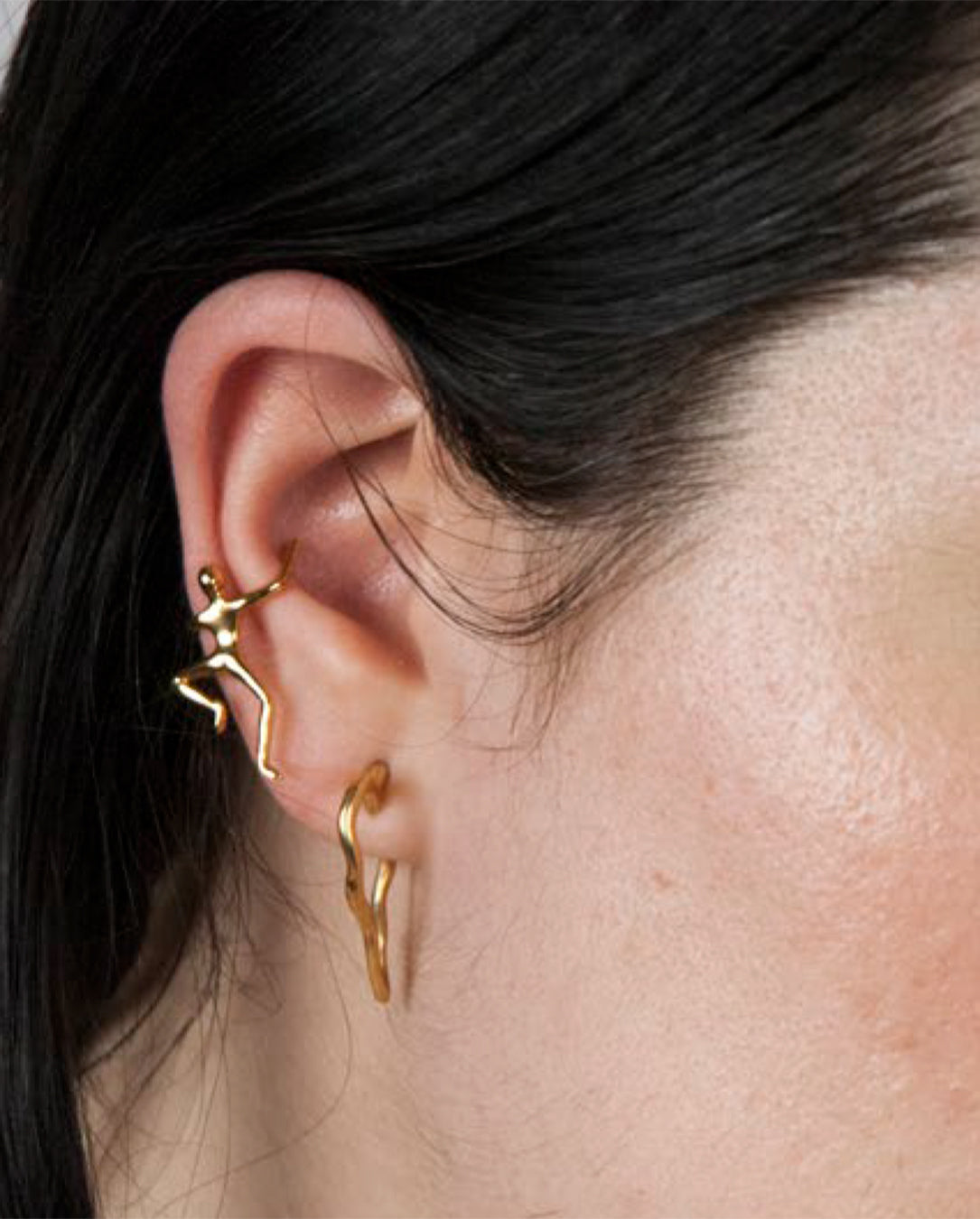 Climber Earcuff silver