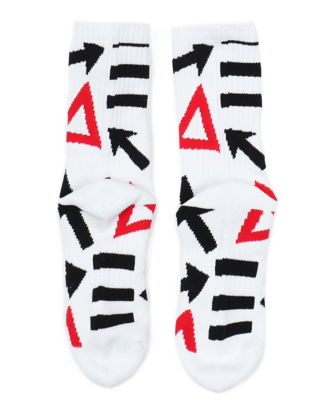 リモコンスポーツソックス white