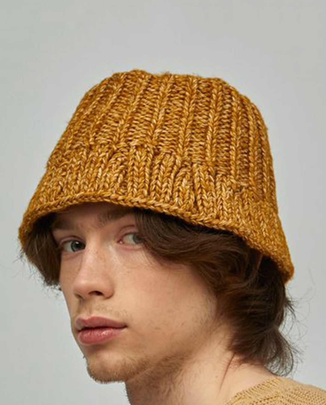 t'1562 Knit Hat mustard