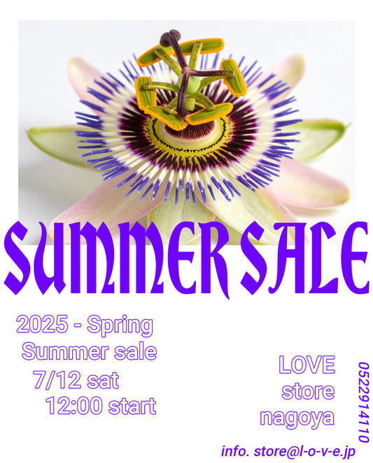 LOVE 2025 Summer SALE スタート