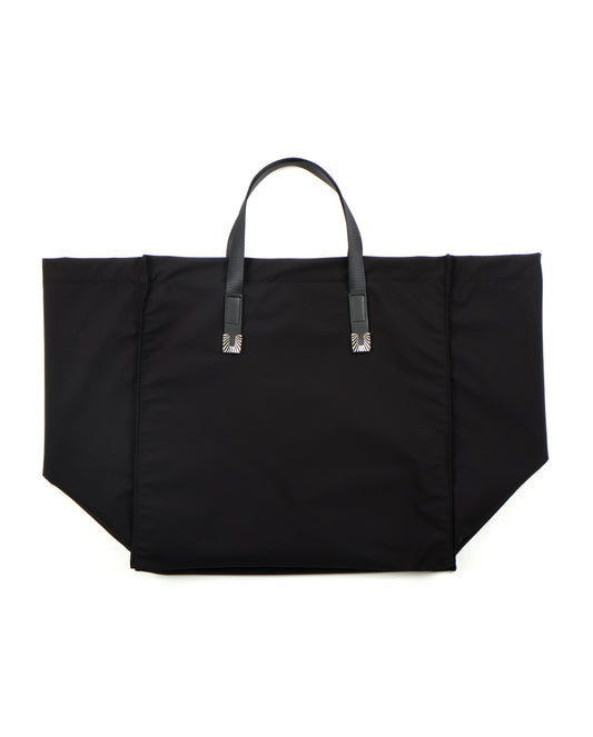 Square Tip Tote Bag black