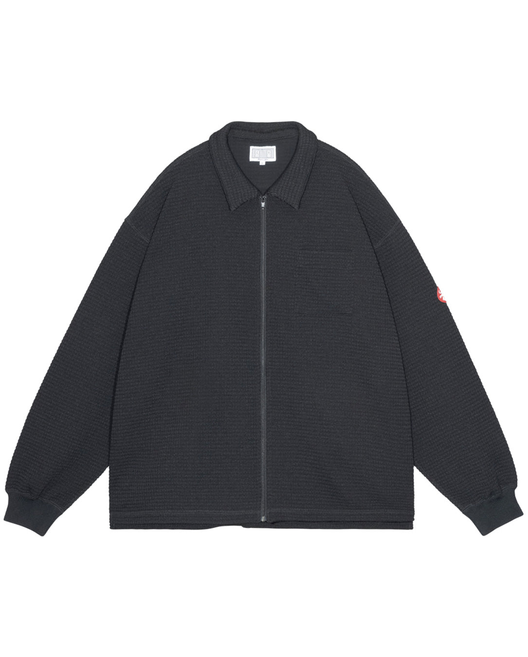 Waffle PE Jersey Zip Shirt