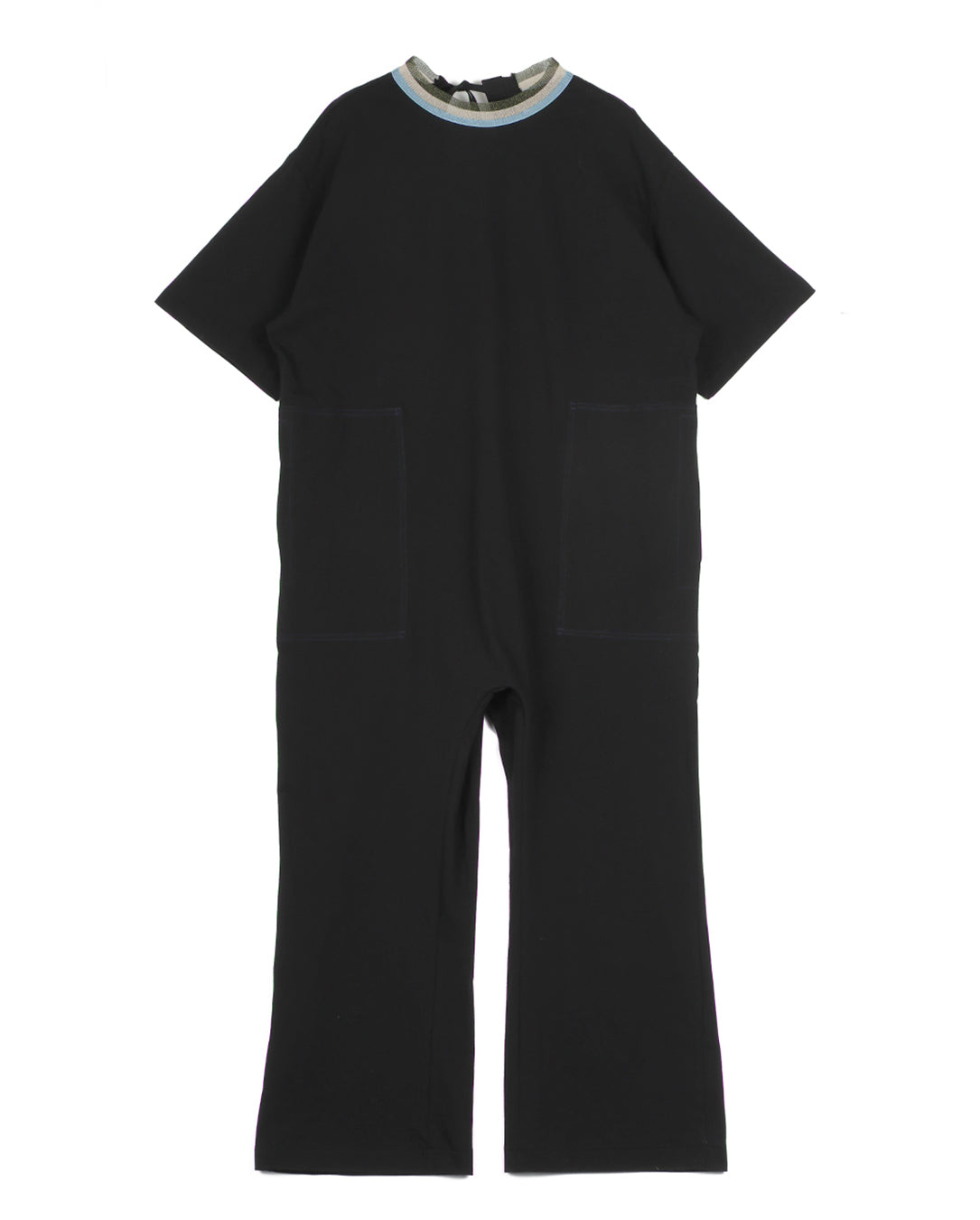 Cotton Jersey All-in-One black