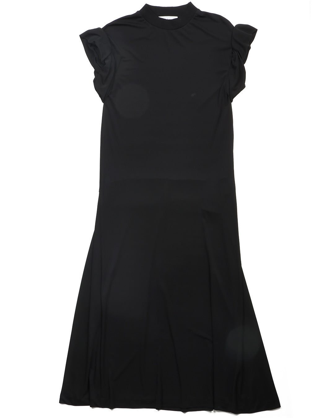 High Twist Smooth Jersey Dress black