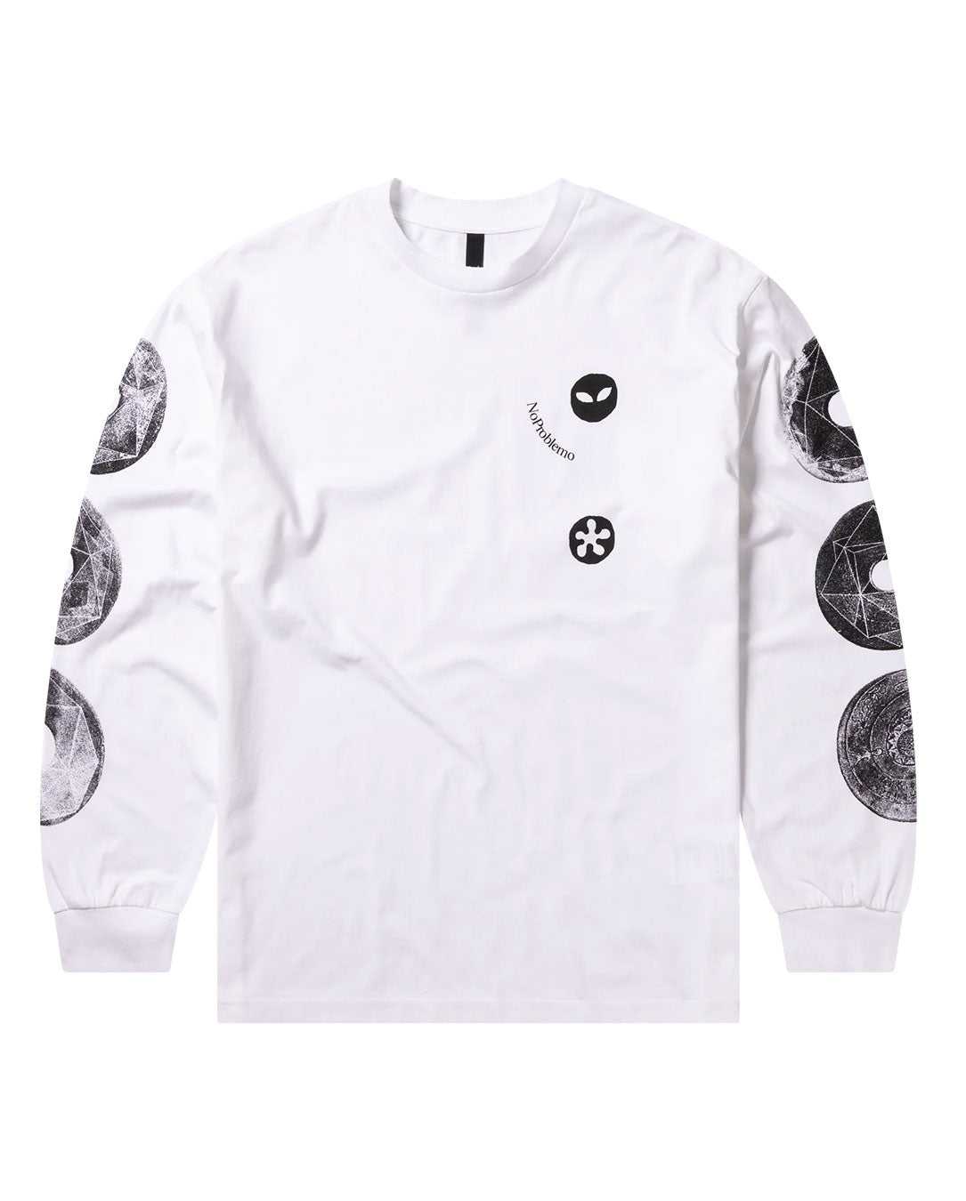 Dropa LS Tee white