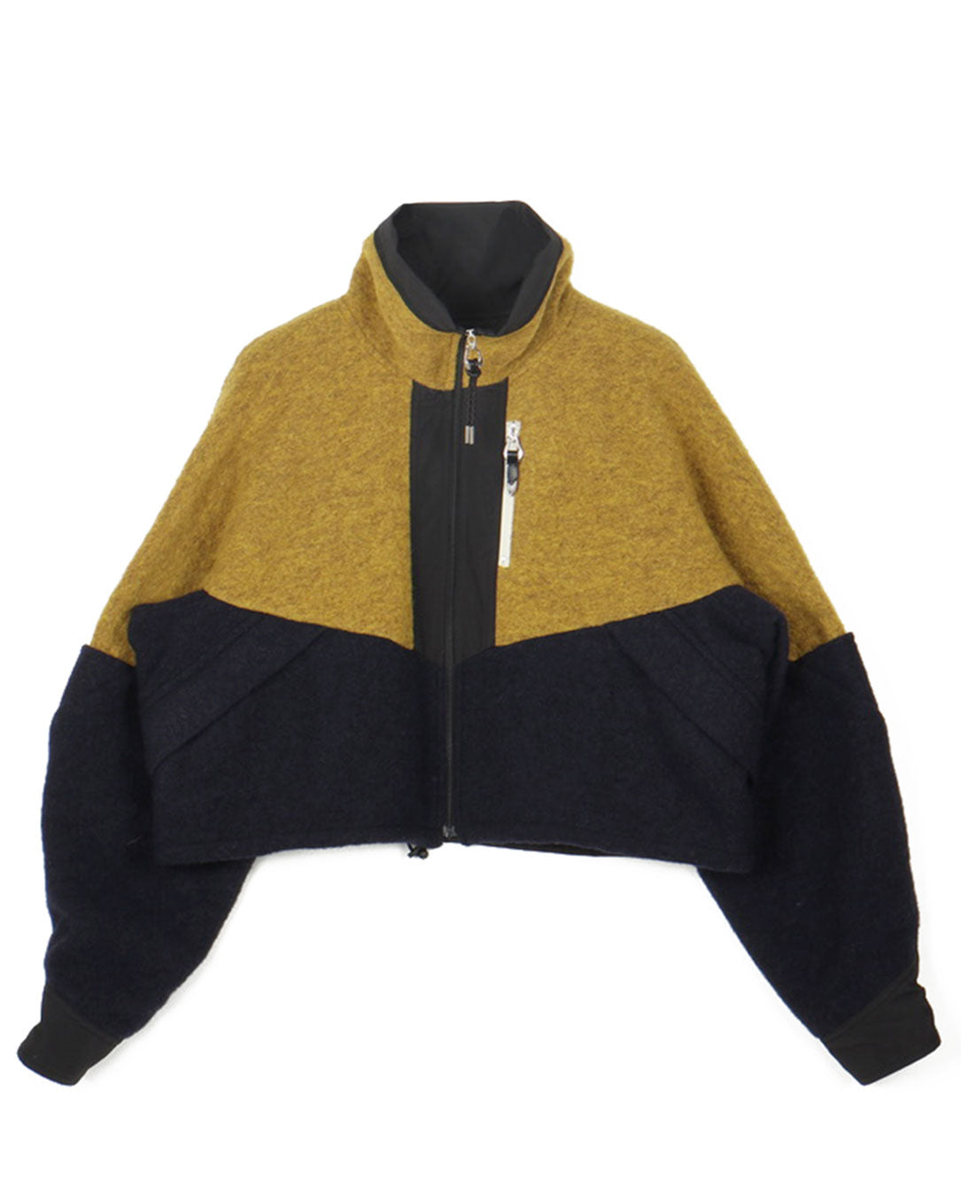 Wool Jersey Blouson navy