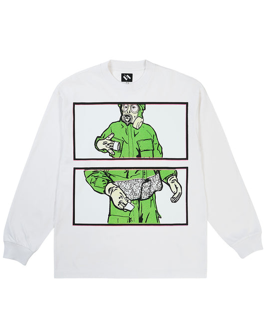 TTT Gas Mask Instruction L/S Tee