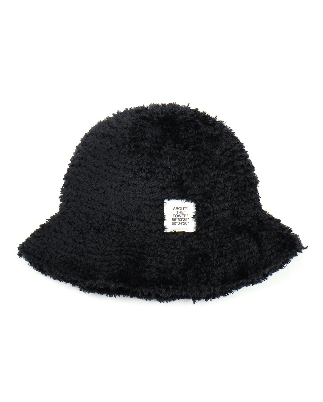 t'1961 Handmade Furry Hat black